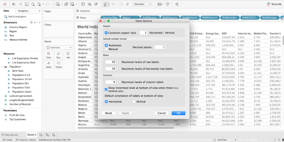 Dive Into Details With Improved Table Visualizations