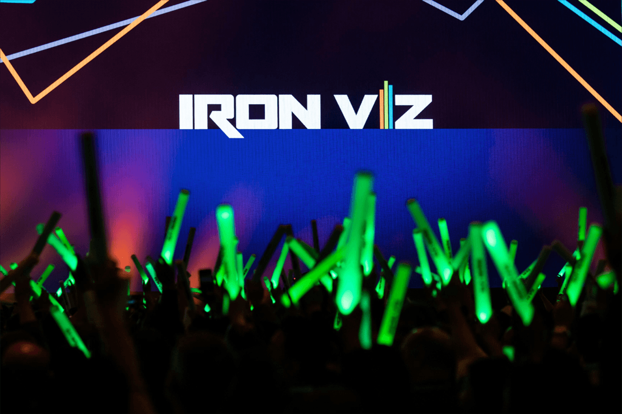 Iron Viz competition at Tableau Conference 2018