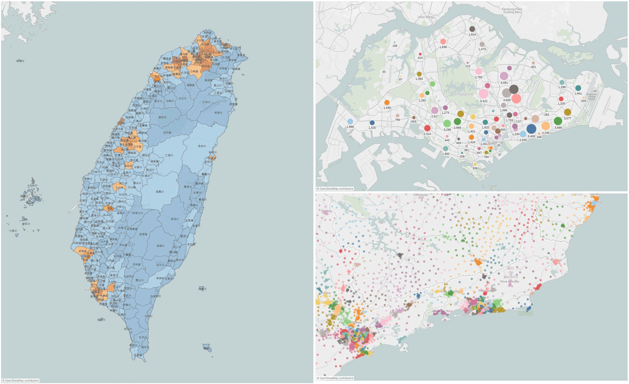 Zip code dma mapping