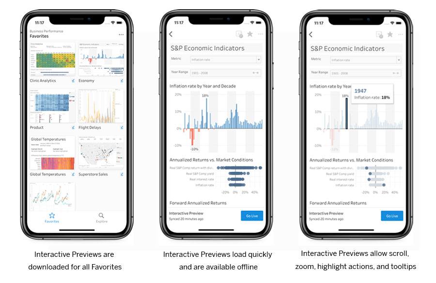 Tableau Dashboard Ipad