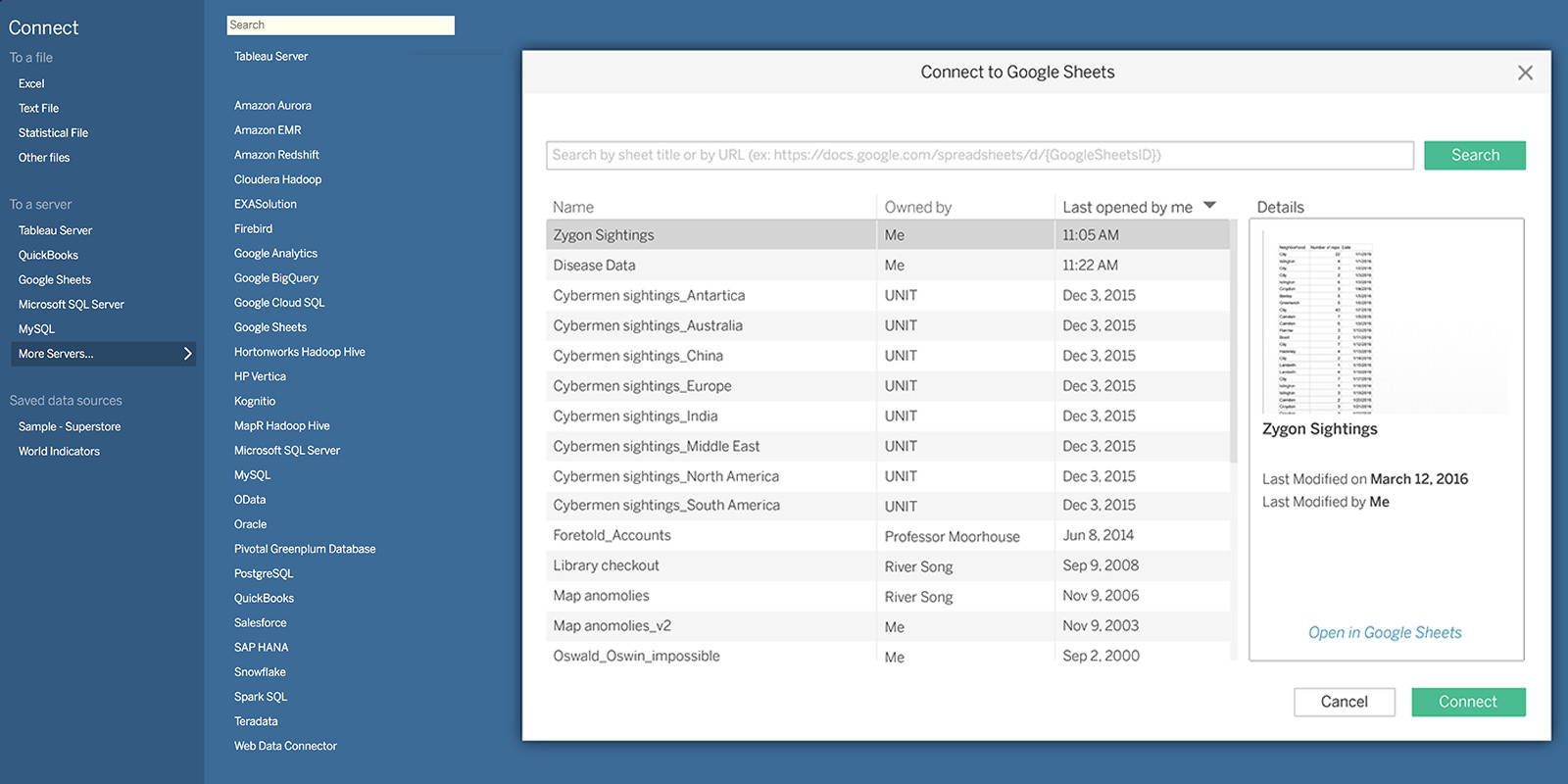 connect to hana from tableau on mac