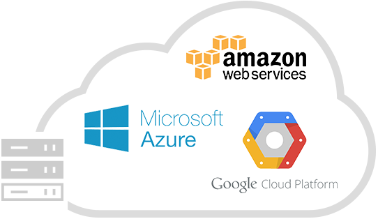 Logotipo do Google cloud