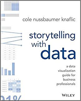 『Storytelling With Data: A Data Visualization Guide for Business Professionals』 (データによるストーリーテリング: ビジネスパーソンのためのデータビジュアライゼーションガイド)、Cole Nussbaumer Knaflic 著